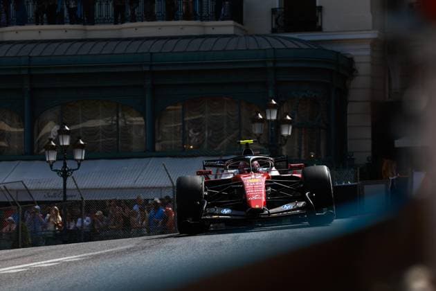 44 HAMILTON Lewis (gbr), Scuderia Ferrari SF-26, action Monte Carlo Monaco