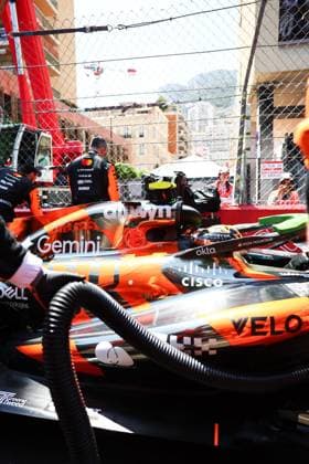NORRIS Lando (gbr), McLaren F1 Team MCL40, portrait Monte Carlo Monaco