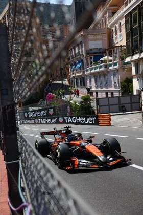 81 PIASTRI Oscar (aus), McLaren F1 Team MCL40, action Monte Carlo Monaco