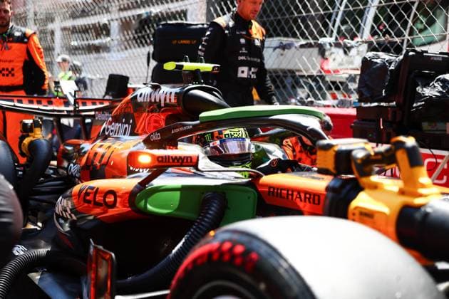 NORRIS Lando (gbr), McLaren F1 Team MCL40, portrait Monte Carlo Monaco