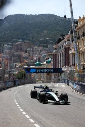 12 KIMI ANTONELLI Andrea (ita), Mercedes AMG F1 Team W17, action Monte Carlo Monaco