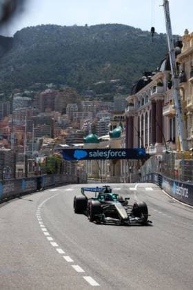 18 STROLL Lance (can), Aston Martin F1 Team AMR26, action Monte Carlo Monaco