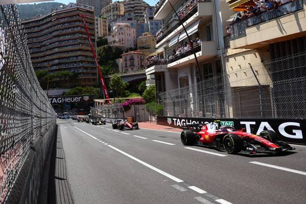 44 HAMILTON Lewis (gbr), Scuderia Ferrari SF-26, action Monte Carlo Monaco