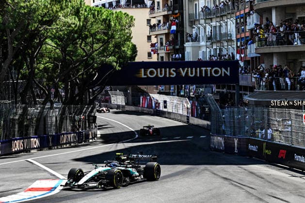 Start Race In Monte Catrlo, During Fia Formula One World Championship, WM, Weltmeisterschaft F1 Monaco Grand Prix 2026, 07 Jun, In Monte Carlo Monaco (Photo by Luca Barsali DeFodi Images) -