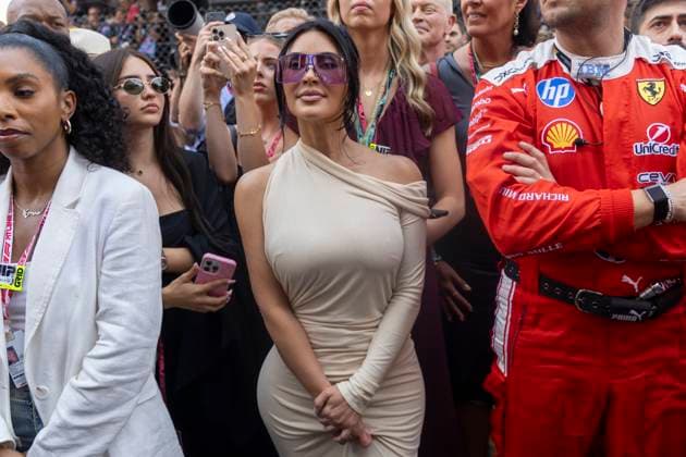 FORMULA 1 LOUIS VUITTON GRAND PRIX DE MONACO 2026 MONACO - JUNE 07 : Kim Kardashian pictured during the Formula 1 Louis Vuitton Grand Prix De Monaco 2026, on June 07, 2026 in Monaco, 07 06 2026 Monaco Monaco  Copyright: xBouchezbenx