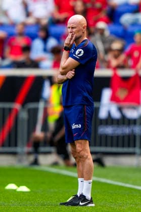 World Cup 2026 Harrison, New Jersey, USA 20260607 Norway national team manager Stale Solbakken before the private international football match between Norway and Morocco at Sports Illustrated Stadium Photo Fredrik Varfjell NTB Harrison, New Jersey United States EDITORIAL USE ONLY RESTRICTED USE FOR BETTING COMPANIES  Copyright: xFredrikxVarfjellx xNTBx