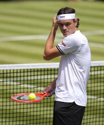 07.06.2026, Boss Open 2026, ATP, Tennis Herren Tour 250 Stuttgart, TTC Weissenhof, Tennis, im Bild: Taylor Fritz (USA)