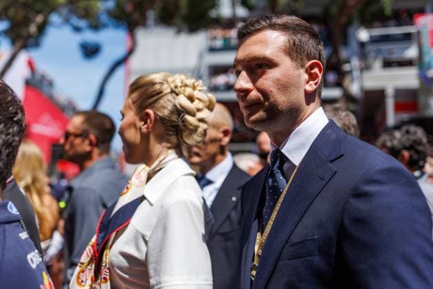 Jordan Bardella ist ein französischer Politiker und Vorsitzender des Rassemblement National, Grosser Preis von Monaco, Motorsport, Formel 1, Saison 2026, 07.06.2026 Grosser Preis von Monaco, Motorsport, Formel 1, Saison 2026, 07.06.2026