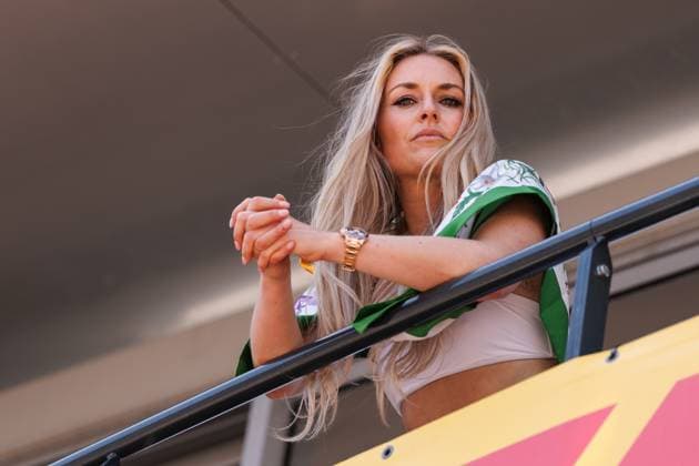 Lindsey Vonn, Grosser Preis von Monaco, Motorsport, Formel 1, Saison 2026, 07.06.2026 Grosser Preis von Monaco, Motorsport, Formel 1, Saison 2026, 07.06.2026