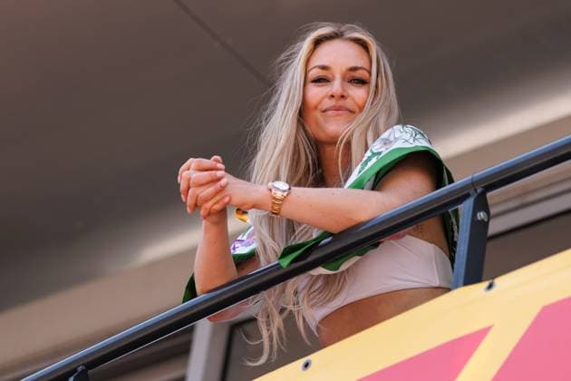 Lindsey Vonn, Grosser Preis von Monaco, Motorsport, Formel 1, Saison 2026, 07.06.2026 Grosser Preis von Monaco, Motorsport, Formel 1, Saison 2026, 07.06.2026