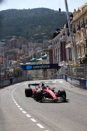 44 HAMILTON Lewis (gbr), Scuderia Ferrari SF-26, action Monte Carlo Monaco
