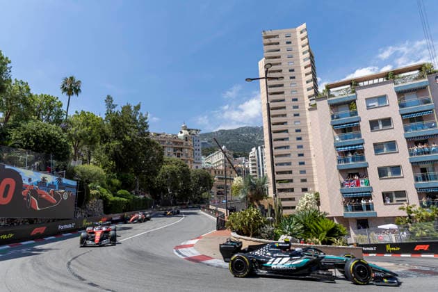 RECORD DATE NOT STATED 7th June 2026: Circuit de Monaco, Monaco: Formula One Monaco Grand Prix, Race Day; Kimi Antonelli in his Mercedes-AMG Petronas F1 Team Mercedes F1 W17 Mercedes-AMG F1 M17 leads from the start TimxWilliams