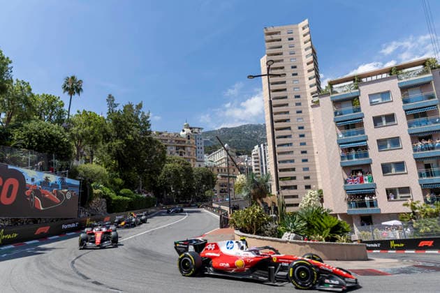 RECORD DATE NOT STATED 7th June 2026: Circuit de Monaco, Monaco: Formula One Monaco Grand Prix, Race Day; Lewis Hamilton in his Scuderia Ferrari HP Ferrari SF-26 Ferrari 067 6 TimxWilliams