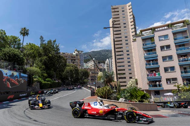 RECORD DATE NOT STATED 7th June 2026: Circuit de Monaco, Monaco: Formula One Monaco Grand Prix, Race Day; Charles Leclerc in his Scuderia Ferrari HP Ferrari SF-26 Ferrari 067 6 in third position after the start TimxWilliams
