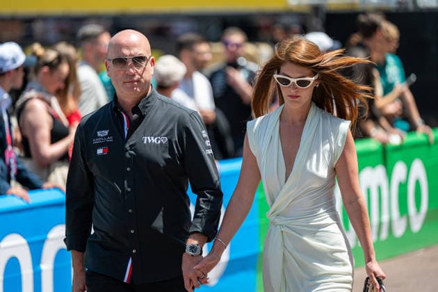Formula One GP Monaco. Sunday, June 07, 2026 Dan Towriss, CEO of Cadillac Formula 1 Team and Cassidy Towriss; Formula One GP Monaco. Sunday, June 07, 2026