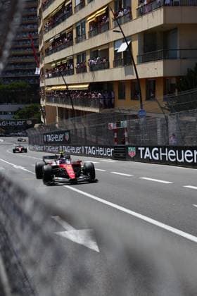 44 HAMILTON Lewis (gbr), Scuderia Ferrari SF-26, action Monte Carlo Monaco