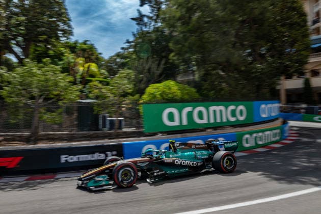 Formula One GP Monaco. Sunday, June 07, 2026 Fernando Alonso 14, Aston Martin Aramco Formula One Team; Formula One GP Monaco. Sunday, June 07, 2026