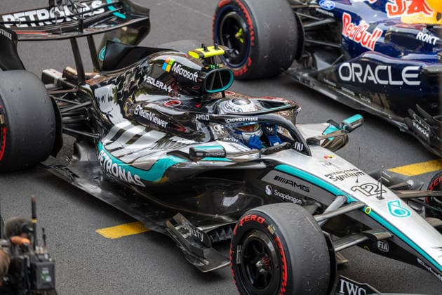 Formula One GP Monaco. Sunday, June 07, 2026 Andrea Kimi Antonelli 12, Mercedes-AMG Petronas F1 Team; Formula One GP Monaco. Sunday, June 07, 2026