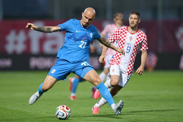 Croatia v Slovenia - International Friendly, Länderspiel, Nationalmannschaft Vanja Drkusic of Slovenia in action during the international friendly match between Croatia and Slovenia at Stadium Varteks on June 7, 2026 in Varazdin, Croatia.  IgorxSoban PIXSELL