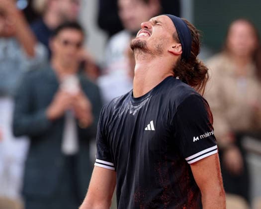 Alexander Zverev (GER) jubelt nach dem Sieg, Jubel, Freude, Emotion, Herren Einzel, Men s Singles, Endspiel, Final Tennis - French Open 2026 - Roland Garros - Paris - - France - 7 June 2026.