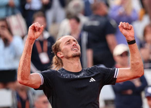 Alexander Zverev (GER) jubelt nach dem Sieg, Jubel, Freude, Emotion, Herren Einzel, Men s Singles, Endspiel, Final Tennis - French Open 2026 - Roland Garros - Paris - - France - 7 June 2026.