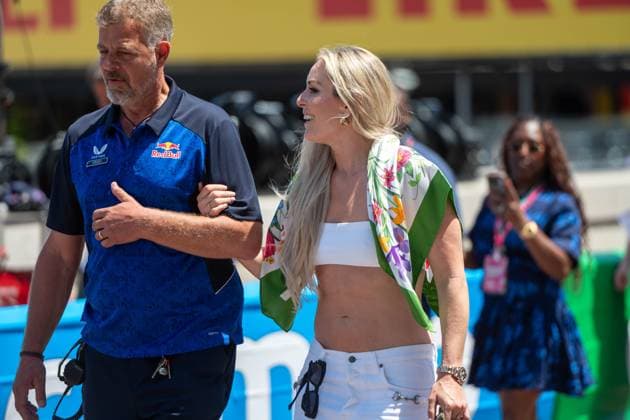 Lindsey Vonn, Race Day, Grosser Preis von Monaco, Motorsport, Herren, Formel 1, 07.06.2026 Monte Carlo Monaco MCO