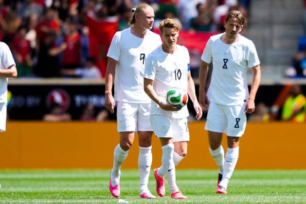 World Cup 2026 Harrison, New Jersey, USA 20260607 Norway s Martin odegaard during the private international football match between Norway and Morocco at Sports Illustrated Stadium Photo Fredrik Varfjell NTB Harrison, New Jersey United States EDITORIAL USE ONLY RESTRICTED USE FOR BETTING COMPANIES  Copyright: xFredrikxVarfjellx xNTBx