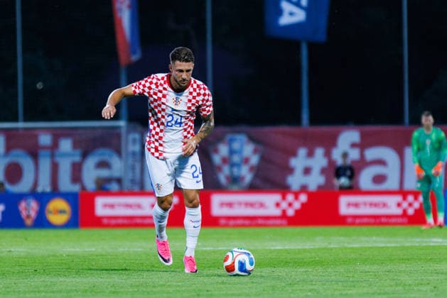 Pre-World cup International Friendly, Länderspiel, Nationalmannschaft 2026 match between Croatia and Slovenia Marco Pasalic (Croatia 24) seen during Pre-World cup international friendly 2026 football match between Croatia and Slovenia, Stadium Varteks, Varazdin, Croatia 07.06.2026