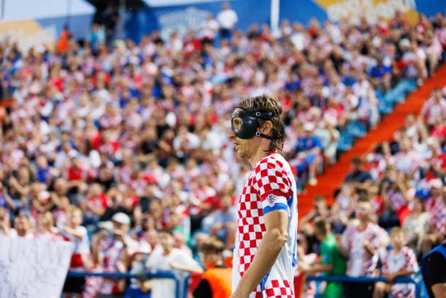 Pre-World cup International Friendly, Länderspiel, Nationalmannschaft 2026 match between Croatia and Slovenia Luka Modric (Croatia 10) seen during Pre-World cup international friendly 2026 football match between Croatia and Slovenia, Stadium Varteks, Varazdin, Croatia 07.06.2026
