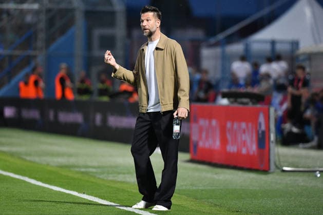 Croatia v Slovenia - International Friendly, Länderspiel, Nationalmannschaft Head Coach of Slovenia Bostjan Cesar reacts during the international friendly match between Croatia and Slovenia at Stadium Varteks on June 7, 2026 in Varazdin, Croatia.  VjeranxZganecxRogulja PIXSELL