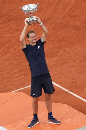 TENNIS : Roland Garros 2026 - Finale Simple Hommes - 07 06 2026 Flavio Cobolli (ITA) Vs Alexander Zverev (GER) ParisFrance  Copyright: xMichaelxBaucherx