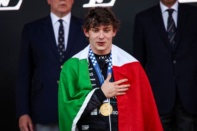 F1 - MONACO GRAND PRIX 2026 KIMI ANTONELLI Andrea (ita), Mercedes AMG F1 Team W16, portrait podium trophy during the Formula 1 Grand Prix de Canada 2026, 6th round of the 2026 Formula One World Championship, WM, Weltmeisterschaft from June 5 to 7, 2026 on the Circuit de Monaco, in Monte-Carlo, Monaco - Monte-CarloMonaco  Copyright: xXavixBonillax
