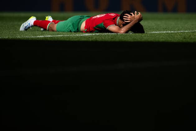 260607 Chadi Riad of Morocco during the International Friendly, Länderspiel, Nationalmannschaft football match between Morocco and Norway ahead of the FIFA World Cup, WM, Weltmeisterschaft, Fussball 2026 on June 7, 2026 in New Jersey. Photo: Vegard Grott BILDBYRAN kod VG VG0943 bbeng fotboll football soccer fotball fifa world cup vm fotball-vm precamp pre-camp träningslandskamp privatlandskamp landskamp international friendly norge norway marocko morocco marokko