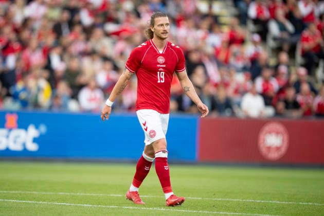 national team, Nationalteam Test Match: Denmark - Ukraine Denmark s Kasper Hoegh during the international football match between Denmark and Ukraine at Odense Stadium on Sunday, June 7, 2026. (Photo: Bo Amstrup Ritzau Scanpix) , Odense Denmark Mors