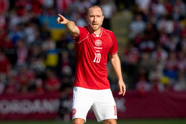 national team, Nationalteam test match: Denmark - Ukraine Denmark s Christian Eriksen reacts during the international football match between Denmark and Ukraine at Odense Stadium on Sunday, June 7, 2026. (Photo: Bo Amstrup Ritzau Scanpix) , Odense Denmark Mors