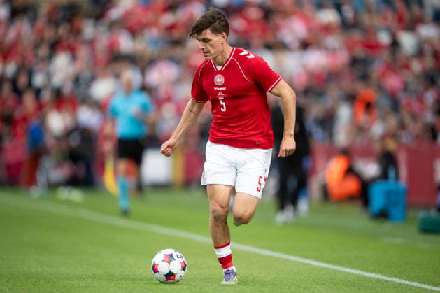 national team, Nationalteam test match: Denmark - Ukraine Denmark s Joakim Maehle in action during the football international match, Länderspiel, Nationalmannschaft between Denmark and Ukraine at Odense Stadium on Sunday, June 7, 2026. (Photo: Bo Amstrup Ritzau Scanpix) , Odense Denmark Mors