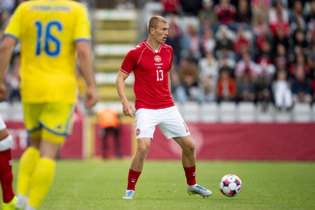 national team, Nationalteam test match: Denmark - Ukraine Denmark s Rasmus Nissen Kristensen during the national football match between Denmark and Ukraine at Odense Stadium on Sunday, June 7, 2026. (Photo: Bo Amstrup Ritzau Scanpix) , Odense Denmark Mors