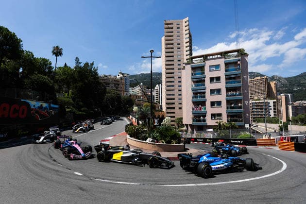 F1 - MONACO GRAND PRIX 2026 Start of the race 27 HULKENBERG Nico (ger), Audi F1 Team , action during the Formula 1 Grand Prix de Canada 2026, 6th round of the 2026 Formula One World Championship, WM, Weltmeisterschaft from June 5 to 7, 2026 on the Circuit de Monaco, in Monte-Carlo, Monaco - Monte-CarloMonaco  Copyright: xEricxAlonsox