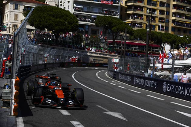 IPA85452843 - (81) Oscar Piastri (AUS) - McLaren Mastercard F1 Team - McLaren MCL40 - Mercedes during the Race Day of Formula 1 Grand Prix de Monaco 2026 at Circuit de Monaco in Monte Carlo, Monaco. Round 8 of the 2026 FIA Formula One World Championship, WM, Weltmeisterschaft held June 5-7, 2026. The iconic Circuit de Monaco, the jewel of the Formula 1 calendar, winds through the narrow streets of Monte Carlo in the Principality of Monaco.  Copyright: xAlessioxDexMarco IPAxSportx xx 85452843