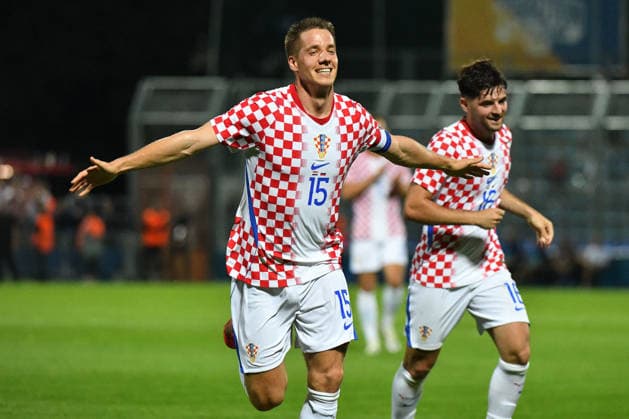 Croatia v Slovenia - International Friendly, Länderspiel, Nationalmannschaft Mario Pasalic celebrate after scoring a goal for 2:1 during the international friendly match between Croatia and Slovenia at Stadium Varteks on June 7, 2026 in Varazdin, Croatia.  VjeranxZganecxRogulja PIXSELL
