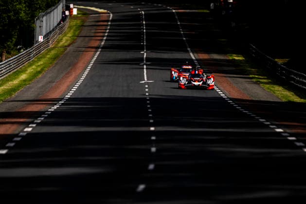 24 HEURES DU MANS 2026 - TEST DAY 183 PERRODO Francois (fra), VAXIVIERE Matthieu (fra), BARNICOAT Ben (gbr), AF Corse, Oreca 07 Gibson 183, LMP2 Pro-AM, action during the Test Day of the 24 Hours of Le Mans 2026, 3rd round of the 2026 FIA World Endurance Championship, on June 7, 2026 on the Circuit des 24 Heures du Mans in Le Mans, France - Le MansFrance  Copyright: xCharlyxLopezx