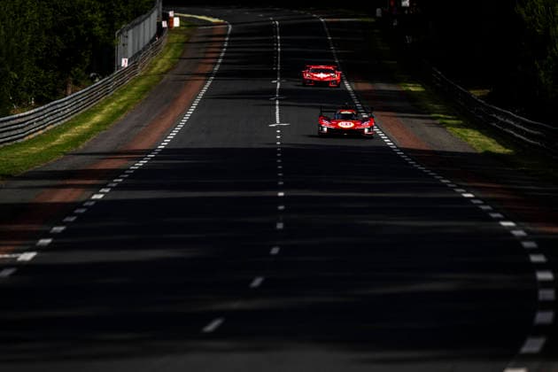24 HEURES DU MANS 2026 - TEST DAY 51 PIER GUIDI Alessandro (ita), CALADO James (gbr), GIOVINAZZI Antonio (ita), Ferrari AF Corse, Ferrari 499P 51, Hypercar, 13 FIDANI Orey (can), KERN Lars (ger), BELL Matthew (gbr), 13 Autosport, Corvette Z06 LMGT3.R 13, LM GT3, action during the Test Day of the 24 Hours of Le Mans 2026, 3rd round of the 2026 FIA World Endurance Championship, on June 7, 2026 on the Circuit des 24 Heures du Mans in Le Mans, France - Le MansFrance  Copyright: xCharlyxLopezx