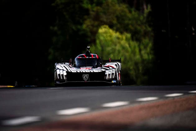24 HEURES DU MANS 2026 - TEST DAY 94 DUVAL LoÃ¯c (fra), JAKOBSEN Malthe (dnk), POURCHAIRE ThÃ o (fra), Peugeot TotalEnergies, Peugeot 9X8 94, Hypercar, action during the Test Day of the 24 Hours of Le Mans 2026, 3rd round of the 2026 FIA World Endurance Championship, on June 7, 2026 on the Circuit des 24 Heures du Mans in Le Mans, France - Le MansFrance  Copyright: xCharlyxLopezx