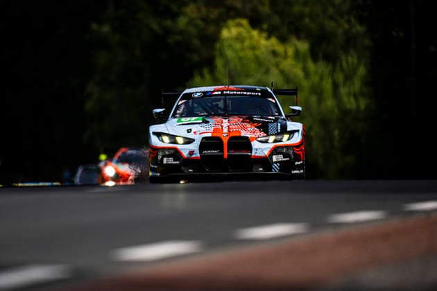 24 HEURES DU MANS 2026 - TEST DAY 69 MCINTOSH Anthony (usa), THOMPSON Parker (can), HARPER Daniel (gbr), Team WRT, BMW M4 LMGT3 Evo 69, LM GT3, action during the Test Day of the 24 Hours of Le Mans 2026, 3rd round of the 2026 FIA World Endurance Championship, on June 7, 2026 on the Circuit des 24 Heures du Mans in Le Mans, France - Le MansFrance  Copyright: xCharlyxLopezx