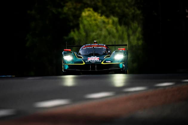 24 HEURES DU MANS 2026 - TEST DAY 009 RIBERAS Alex (esp), SORENSEN Marco (dnk), DE ANGELIS Roman (can), Aston Martin THOR Team, Aston Martin Valkyrie 009, Hypercar, action during the Test Day of the 24 Hours of Le Mans 2026, 3rd round of the 2026 FIA World Endurance Championship, on June 7, 2026 on the Circuit des 24 Heures du Mans in Le Mans, France - Le MansFrance  Copyright: xCharlyxLopezx