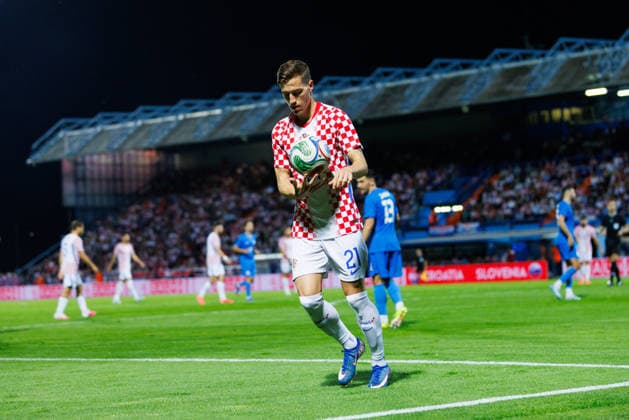 Pre-World cup International Friendly, Länderspiel, Nationalmannschaft 2026 match between Croatia and Slovenia Luka Sucic (Croatia 21) seen during Pre-World cup international friendly 2026 football match between Croatia and Slovenia, Stadium Varteks, Varazdin, Croatia 07.06.2026 Copyright: xBEAUTIFULxSPORTS Bosnjakovicx