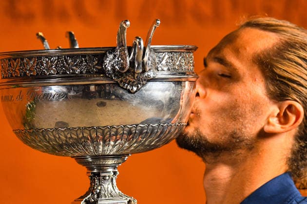 TENNIS : Photos officiel du Vainqueur - Roland Garros 2026 - Paris - 07 06 2026 Alexander Zverev (GER) ParisFrance  Copyright: xBaptistexAutissierx