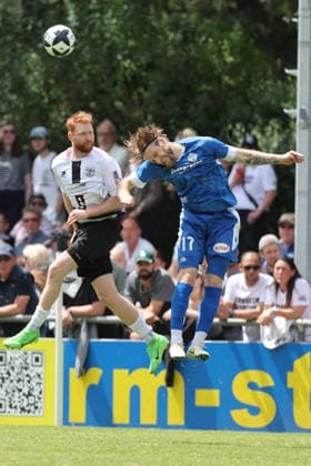 Fussball - Aufstiegsspiel RL SW - FC Eddersheim - FK 03 Pirmasens - 07.06.26, NILS FISCHER (FCE), MANUEL GRÜNNAGEL (FKP), -
