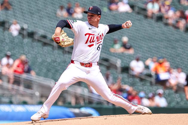 June 7, 2026, Minneapolis, Minnesota, USA: Minnesota Twins starting pitcher CONNOR PRIELIPP (61) pitches against the Kansas City Royals in the first inning during a MLB, Baseball Herren, USA Baseball game between the Kansas City Royals and the Minnesota Twins at Target Field in Minneapolis, Minnesota on June 7th, 2026. The Royals defeated the Twins 6-5. ZUMA Press Wire. Minneapolis USA - ZUMAg254 20260607_zsp_g254_049 Copyright: xStevenxGarciax