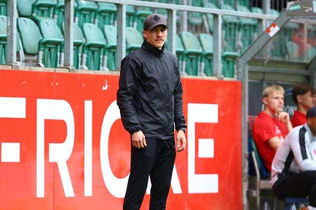 Malte Tietze (Trainer, Blumenthaler SV) Fußball I Herren I Aufstiegsrunde zur Regionalliga Nord I Saison 2025-2026 I 3. Spiel I Eimsbütteler TV - Blumenthaler SV I 07.06.2026 I A-Platz Heeslingen